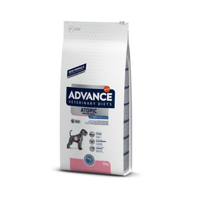 Диета для собак при дерматозах и аллергии Advance Atopic 12 кг