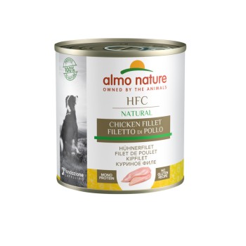 Almo Nature HFC Natural Chicken Fillet консервы для собак с куриным филе в собственном...