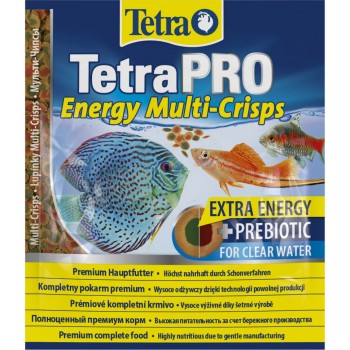Tetra Pro Energy Crisps корм в виде чипсов для всех видов рыб для дополнительной...