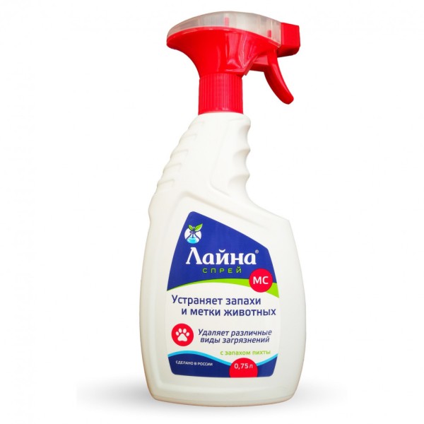 Спрей от запаха и меток животных Лайна МС с запахом пихты 750 мл