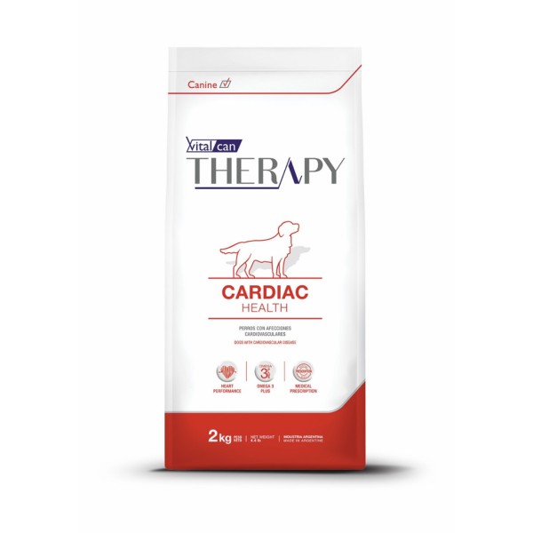 Vitalcan Therapy Canine Cardiac Health сухой корм для собак при болезнях сердца, с курицей - 2 кг