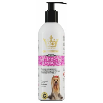 Apicenna Royal Groom Блеск & Шелковистость бальзам-кондиционер для собак породы йоркширский терьер - 200...
