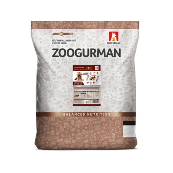 Зоогурман сухой корм для взрослых собак мелких и средних пород с индейкой - 10...
