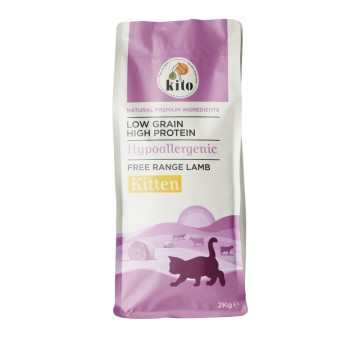 Kito Kitten Cat Food Grass-Fed Lamb сухой корм для котят, с ягненком свободного выпаса...