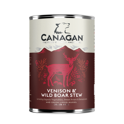 Консервы для собак Рагу из оленины и дикого кабана Canagan Venison & Wild Boar Stes 400 г