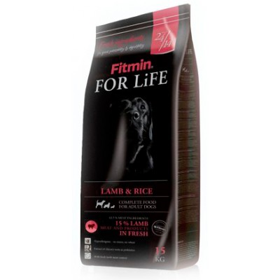 Корм для собак с ягненком и рисом Fitmin For Life Lamb & Rice 3 кг