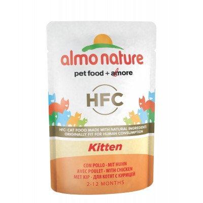 Паучи холистик для котят Almo Nature Classic Cuisine Kitten 55 г