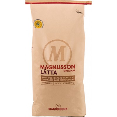 Низкокалорийный корм для собак Magnusson Original Latta 14 кг