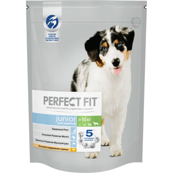 Perfect Fit сухой корм для щенков средних и крупных пород, с курицей - 700 г