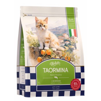 Taormina Alpine Meadow сухой корм для котят с ягненком - 4 кг