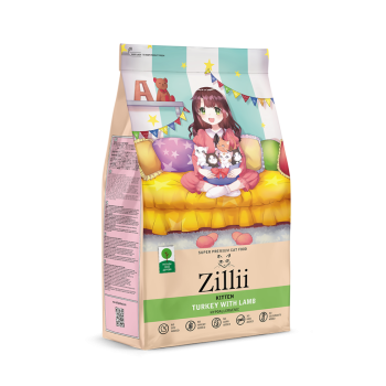 Zillii Kitten сухой корм для котят с индейкой и ягненком - 2 кг