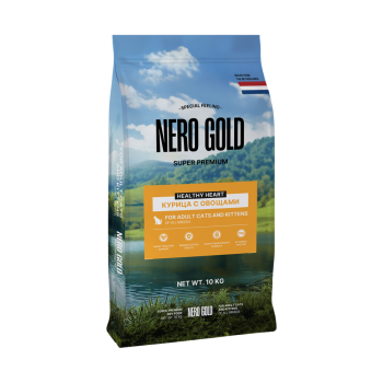 Nero Gold Super Premium сухой корм для кошек и котят с мясом курицы и...