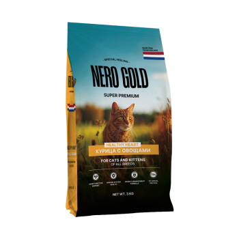 Nero Gold Super Premium сухой корм для кошек и котят с мясом курицы и...