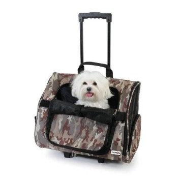 Camon сумка-переноска для кошек и собак "Max", камуфляжная, 43х26х36 см
