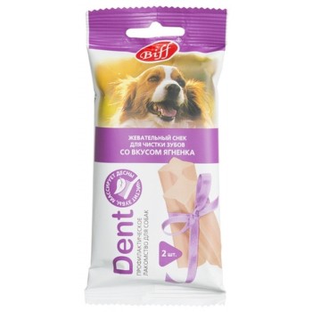 TiTBiT Dent жевательный снек для средних собак со вкусом ягнёнка - 50 г