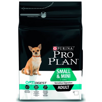 Корм для собак мелких пород с чувствительным пищеварением на ягненке Purina Pro Plan Sensitive Digestion 7 кг