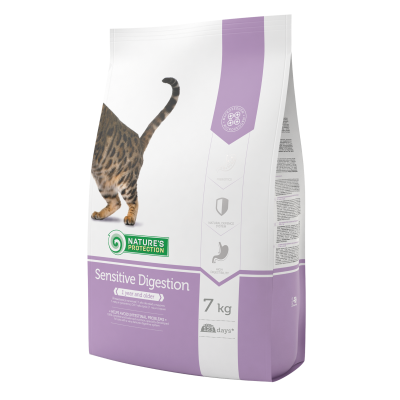 Сухой корм для кошек с чувствительным пищеварением Nature's Protection Sensitive Digestion 7 кг