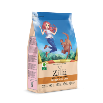 Zillii Adult Dog сухой корм для взрослых собак с индейкой и ягненком - 3...