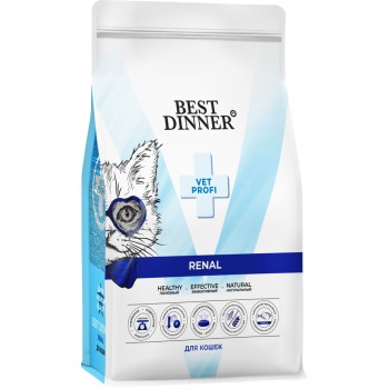 Best Dinner Vet Profi Renal сухой корм для кошек для поддержания функции почек -...