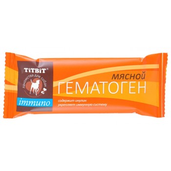 TiTBiT лакомство для собак гематоген мясной Immuno