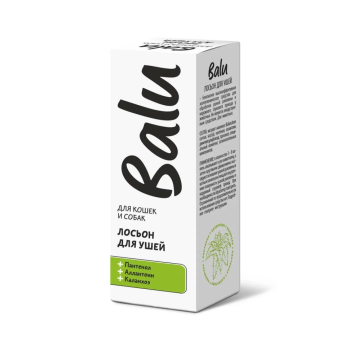 Балу Лосьон для ушей для кошек и собак - 30 мл