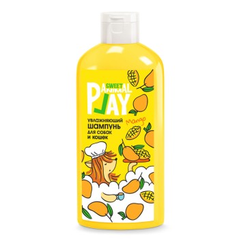 Animal Play Sweet шампунь для собак и кошек увлажняющий, с ароматом Тропический манго -...