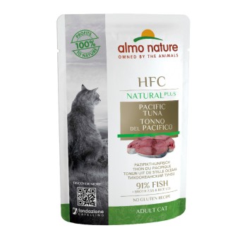 Almo Nature HFC Natural Plus (Alternative) Adult Cat Pacific Tuna паучи для взрослых кошек...