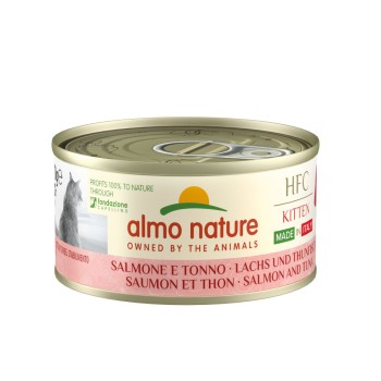 Almo Nature HFC Complete Made in Italy Kitten Salmon and Tuna консервы для котят...