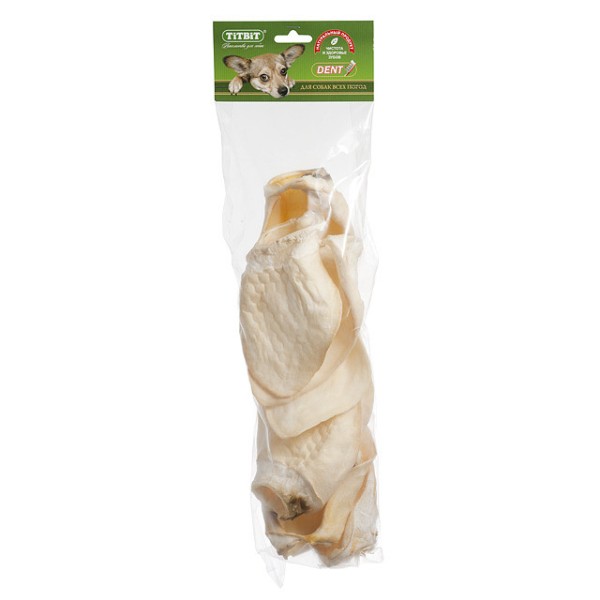 Ухо Titbit говяжье BIG - мягкая упаковка