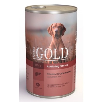 Nero Gold Adult Dog Formula Home Made Liver консервы для взрослых собак с печенью...