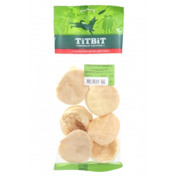 TiTBiT лакомство для собак галеты из кожи большие XL - 70 г