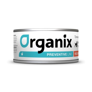 Organix Preventive Line Recovery диетические консервы для взрослых собак и кошек в период анаорексии,...