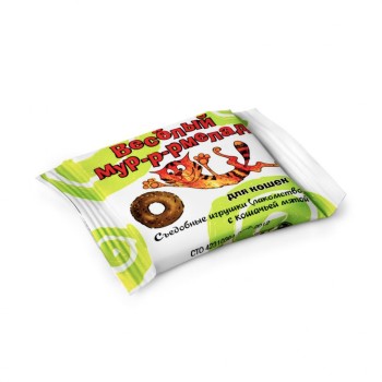 Veda лакомство для кошек съедобные игрушки с кошачьей мятой "Веселый Мур-р-рмелад" - 6 г