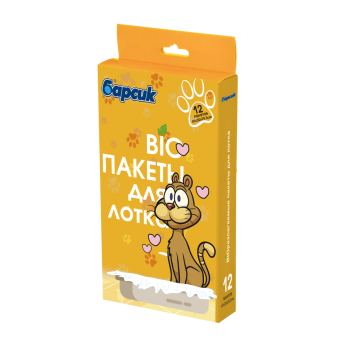 Барсик пакеты для лотков BiO - 12 шт