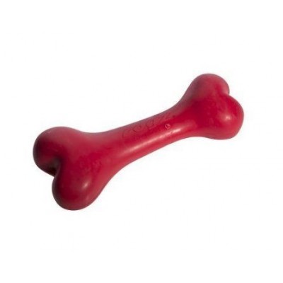 Игрушка для собак Кость из литой резины, большая Rogz Da Bone Rubber Chew Toy красный
