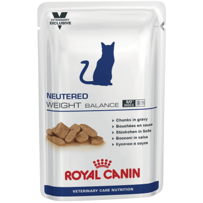 Пауч для кастрированных котов и кошек склонных к полноте Royal Canin Neutered Weight Balance 100 г