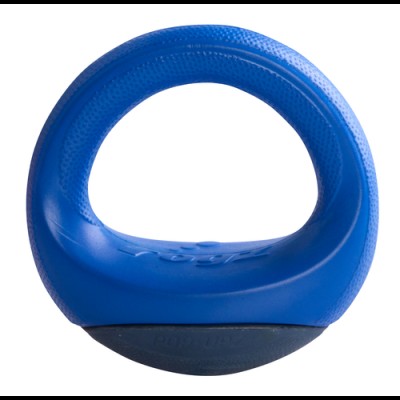 Игрушка для собак кольцо-неваляшка, малое/среднее Rogz Pop-Upz синий