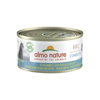 Almo Nature HFC консервы для взрослых кошек с скумбрией и бататом - 70 г...