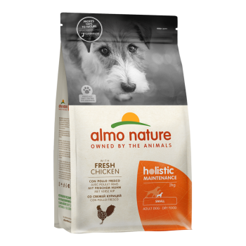 Almo Nature Life Maintenance Holistic Small Breed Fresh Chicken сухой корм для взрослых собак...