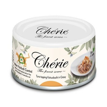 Pettric Cherie Hairball Control влажный корм для кошек с тунцом и хлопьями копченого тунца-бонито...