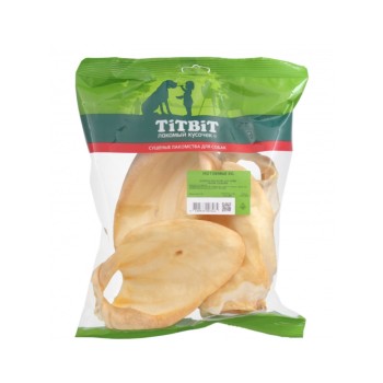 TiTBiT лакомство для собак ухо говяжье XXL