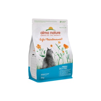 Almo Nature Life Maintenance сухой корм для взрослых кошек и коричневым рисом, со свежей...