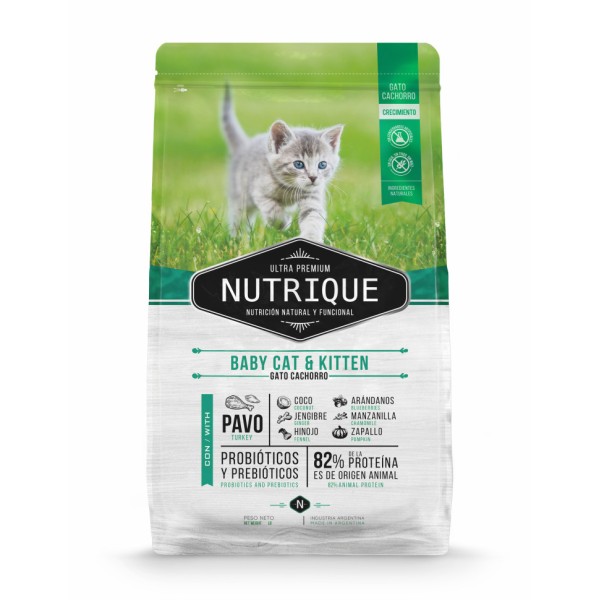 Vitalcan Nutrique Cat Kitten сухой корм для котят с индейкой - 7,5 кг