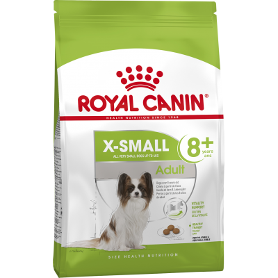 Диета для собак миниатюрных размеров старше 8 лет Royal Canin X-Small Adult 8+ 500 г