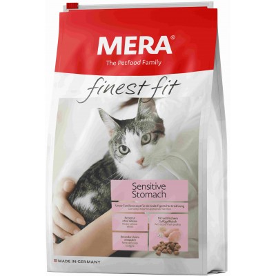 Корм для кошек с чувствительным пищеварением Mera Finest Fit Sensitive Stomach 4 кг