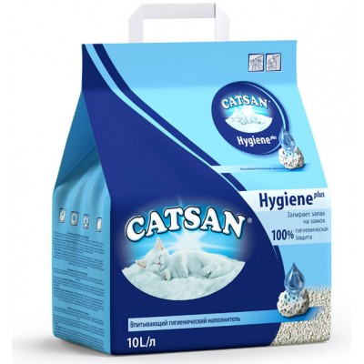 Впитывающий наполнитель Catsan Hygienic 10 л