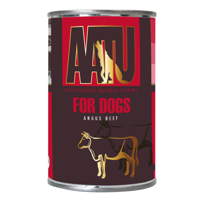Консервы для собак с говядиной и мясом буйвола AATU Beef & Buffalo 400 г