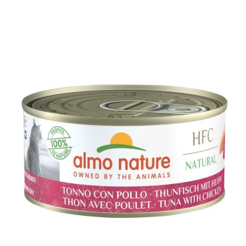 Almo Nature HFC консервы для взрослых кошек с курицей и тунцом - 150 г...