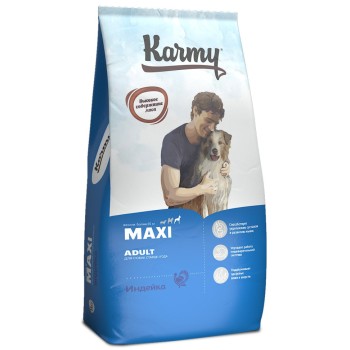 Karmy Maxi Adult сухой корм для взрослых собак крупных пород старше 1 года с...