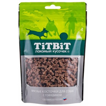 TiTBiT лакомство для собак Косточки мясные с говядиной - 150 г